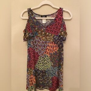 MSK Petite Women’s Colorful Pattern Dress